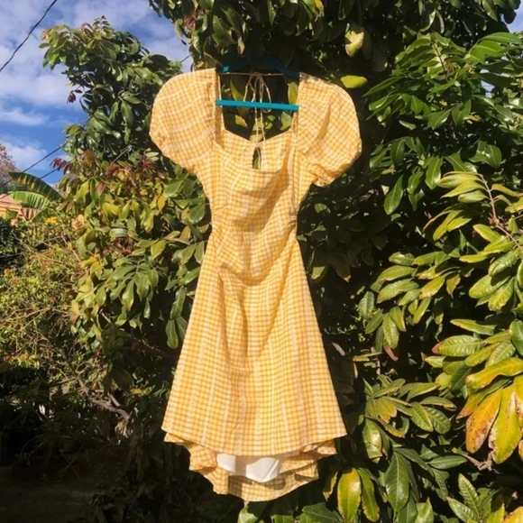 cider Dresses & Skirts - Yellow mini dress CIDER 🌻